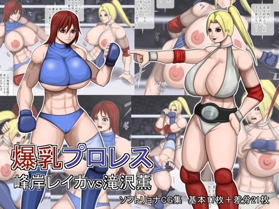 爆乳プロレス  峰岸レイカvs滝沢薫