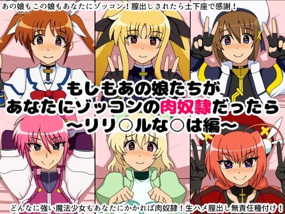 もしもあの娘たちがあなたにゾッコンの肉奴●だったら〜リリ○ルな○は編〜