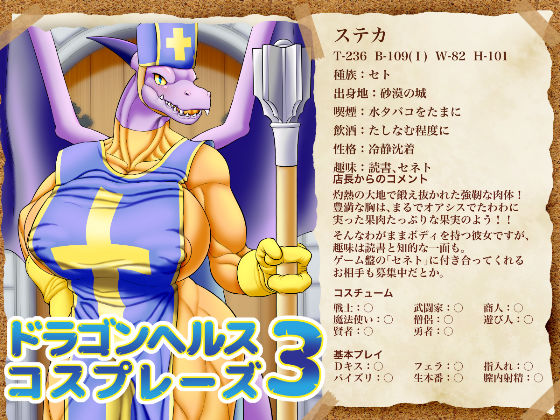 ドラゴンヘルスコスプレーズ3