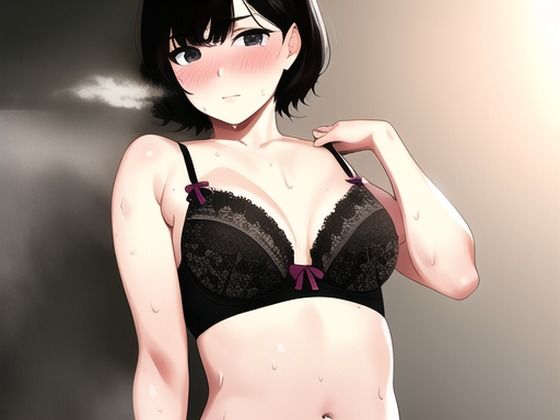 比較的健全な女の子の上半身