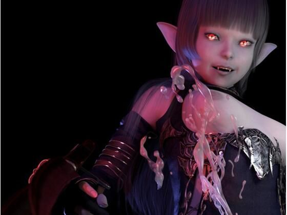 ふたなり悪魔っ娘が人間オナホを見つけ興奮のあまり我慢汁をびゅーびゅー出しちゃうCG集