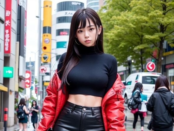 雨恋美女 104枚 AI美人写真集］