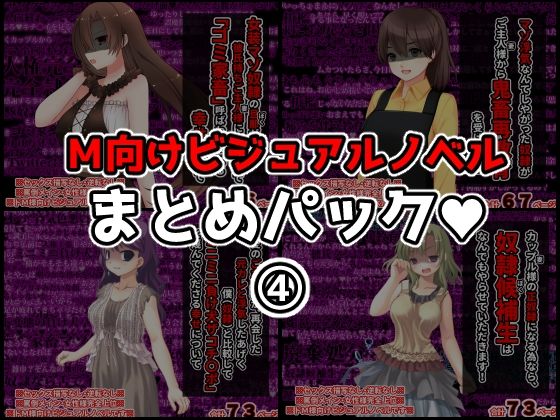 M向けビジュアルノベルまとめパック♪ 4