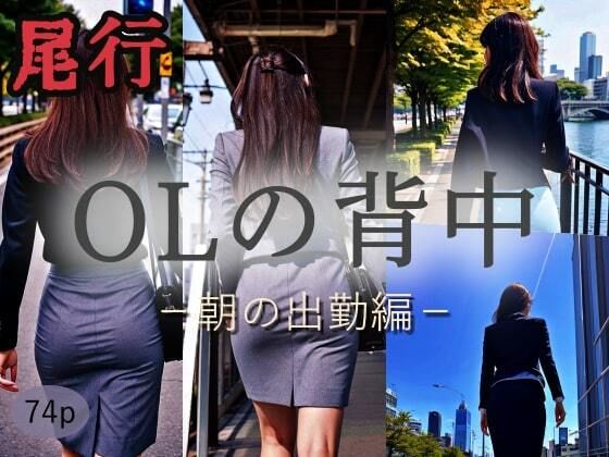 【尾行】OLの背中ー朝の出勤編ー
