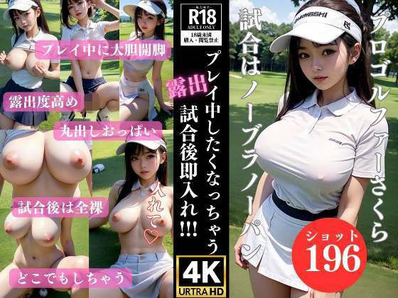プロゴルファーさくら ノーブラノーパン試合後即入れ