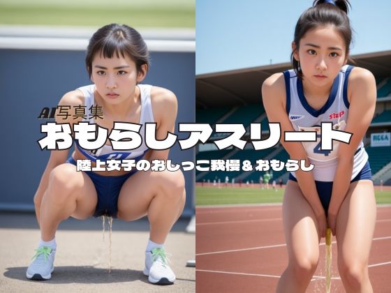 おもらしアスリート〜陸上女子のおしっこ我慢/おもらし