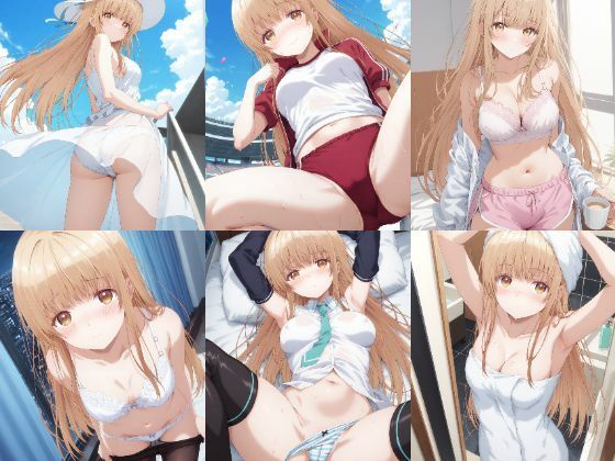 「お隣の天使様にいつの間にか駄目人間にされていた件」椎名真昼セクシー写真集3（全500枚）