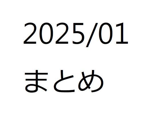 202501作品まとめ パートB