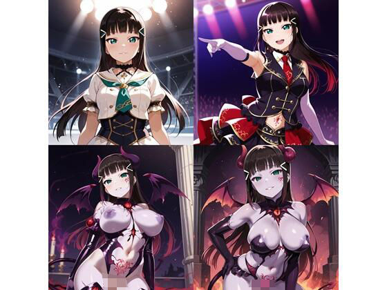 ラブ〇イブ！  黒〇  ダイヤ  悪堕ち快楽堕ち