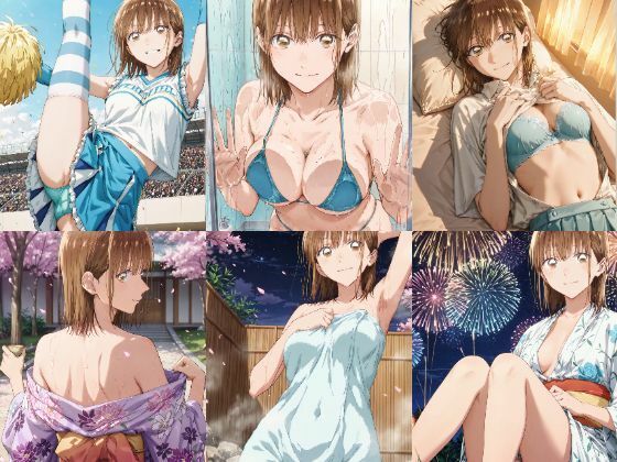 「アオのハコ」鹿野千夏セクシー写真集11（全500枚）