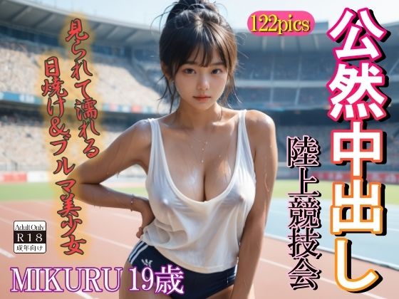公然中出し陸上競技会〜見られて濡れる日焼け＆ブルマ美少女〜