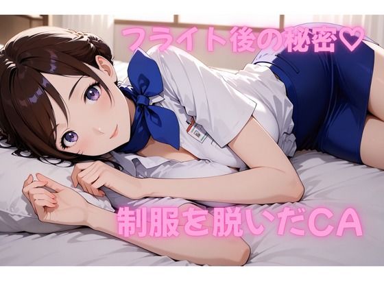 フライト後の秘密―キャビンアテンダントのステイ先で濃密SEX【AI動画】