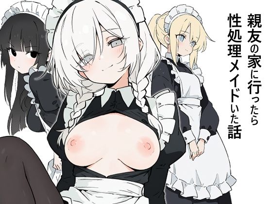 親友の家に行ったら性処理メイドがいた話