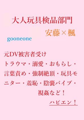 大人玩具検品部門