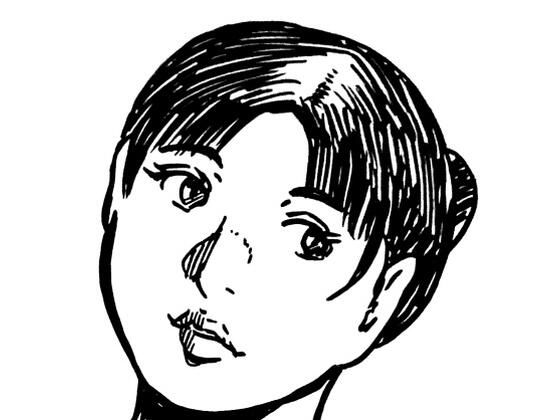 開眼する人妻