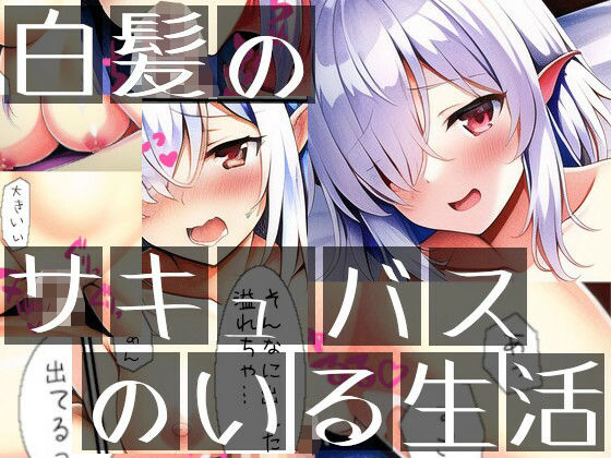 白髪のサキュバスのいる生活