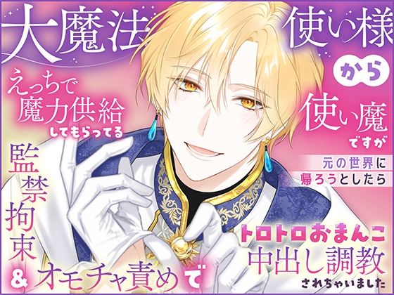 大魔法使い様からえっちで魔力供給してもらってる使い魔ですが元の世界に帰ろうとしたら監禁拘束＆オモチャ責めでトロトロおまんこ中出し調教されちゃいました