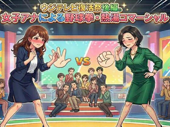 ウジテレビ復活祭後編。女子アナによる野球拳・熱湯コマーシャル
