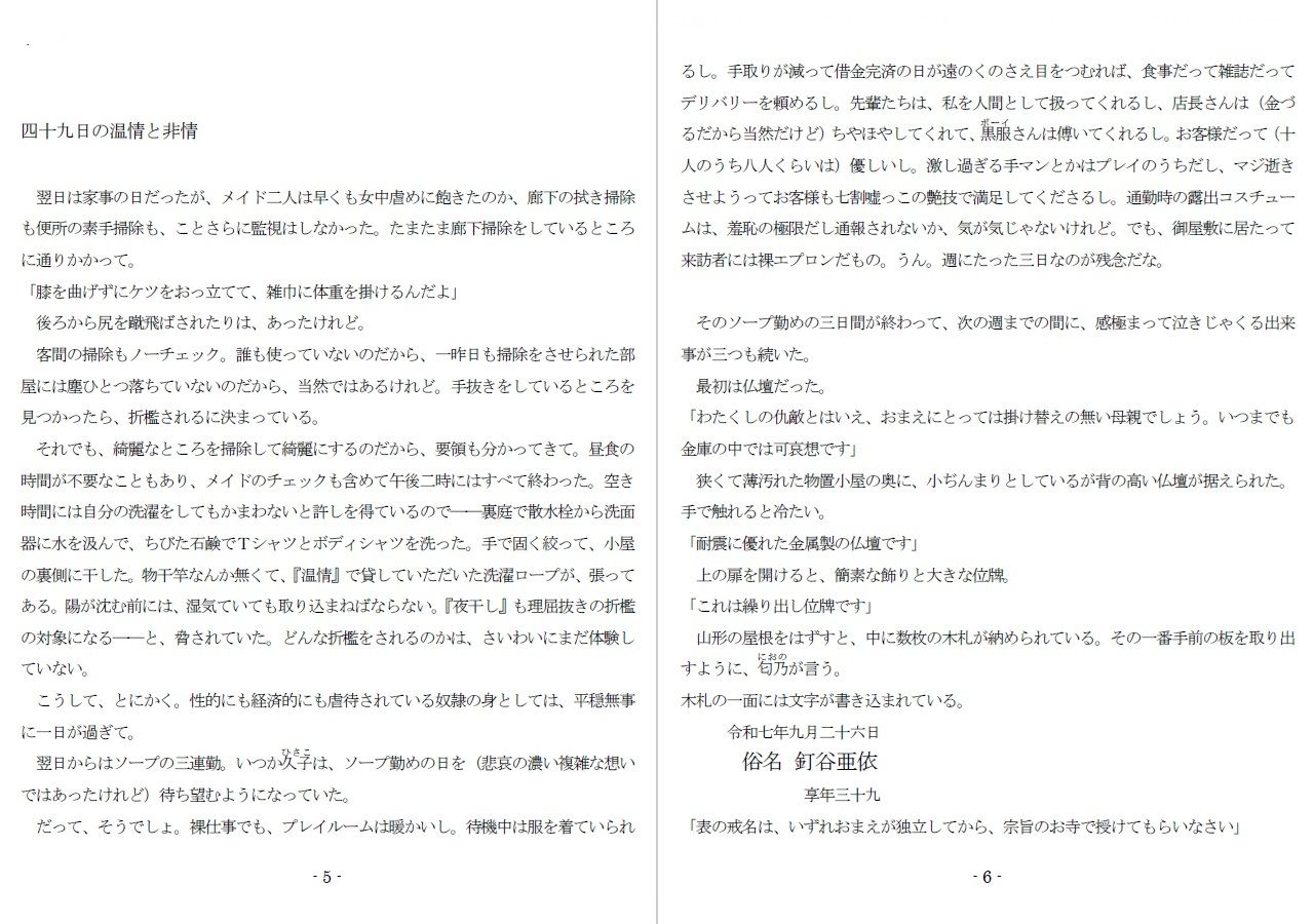 試し読み 2