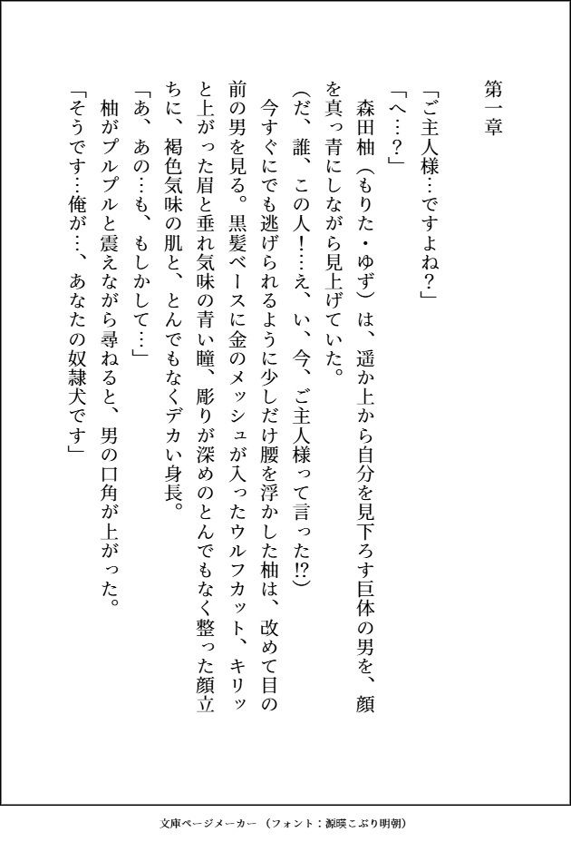 試し読み 1