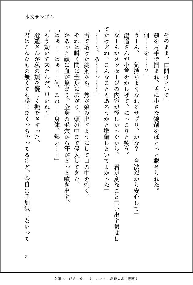 試し読み 2