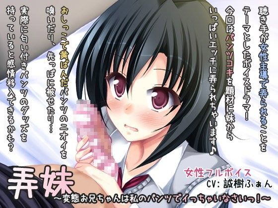 弄妹〜変態お兄ちゃんは私のパンツでイっちゃいなさいっ！〜
