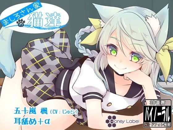 【耳舐め＋α】ましろさん家の猫達 楓編
