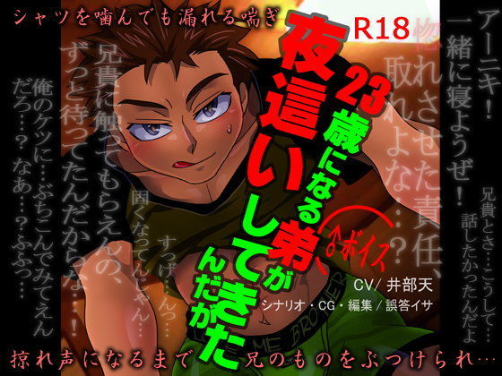 23歳になる弟が夜●いしてきたんだが