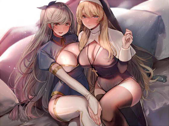 【KU100】異世界でエロパーティー！ 女神官＆女騎士とのセックス旅♪