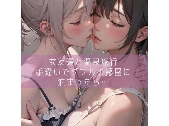 【百合】女友達と温泉旅行 手違いでダブルの部屋に泊まったら…