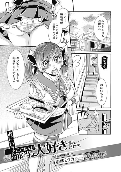おにいちゃんのことなんか本当は大好きなんだから！（単話）