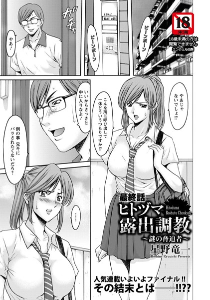 ヒトヅマ露出調教 〜謎の脅迫者〜【単話】（単話）