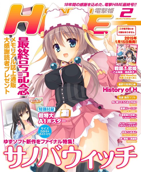 DENGEKI HIME 2015年2月号