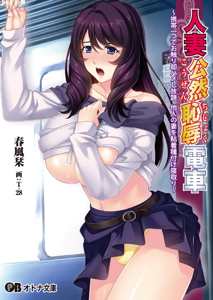 人妻公然恥辱電車