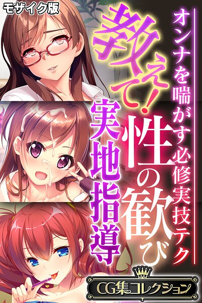 教えて！性の歓び実地指導 〜オンナを喘がす必修実技テク〜【CG集コレクション】 モザイク版