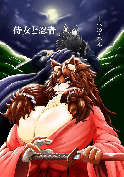 侍女と忍者